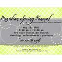 Meridian Spring Formal