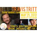 Travis Tritt, Aaron Parker, and Shane Bridges Band at The Macon City...